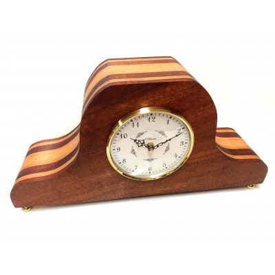 Horloge classique carillon #CP021-003-carillon acajou et chêne
